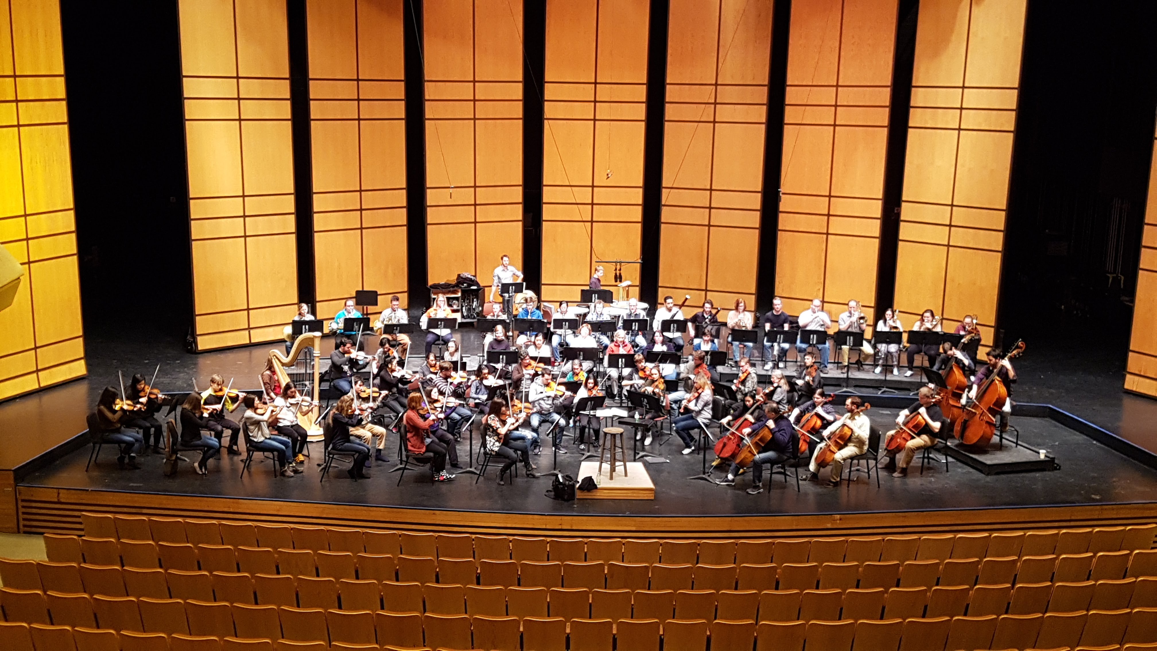 TBSYO Performing with the Symphony at the Community Auditorium